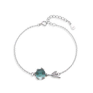 Crystal Bracelet in 925 Silver: Perfect Gift-Bracelets-NEW WEI