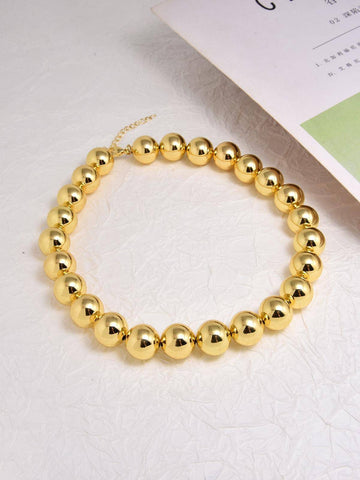 Gold Filled Balinese Necklace with 24k Gold Plated-Necklaces-YIWU ZOSEN